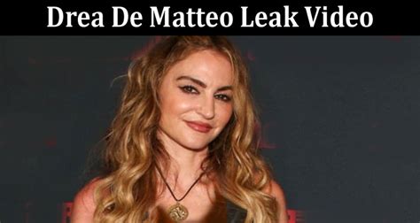 drea de matteo onlyfans leaks|Drea De Matteo Nude Dreadematteo Onlyfans